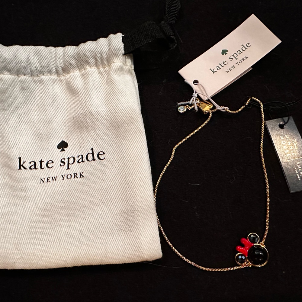 NWT Kate Spade Minnie Mouse bracelet